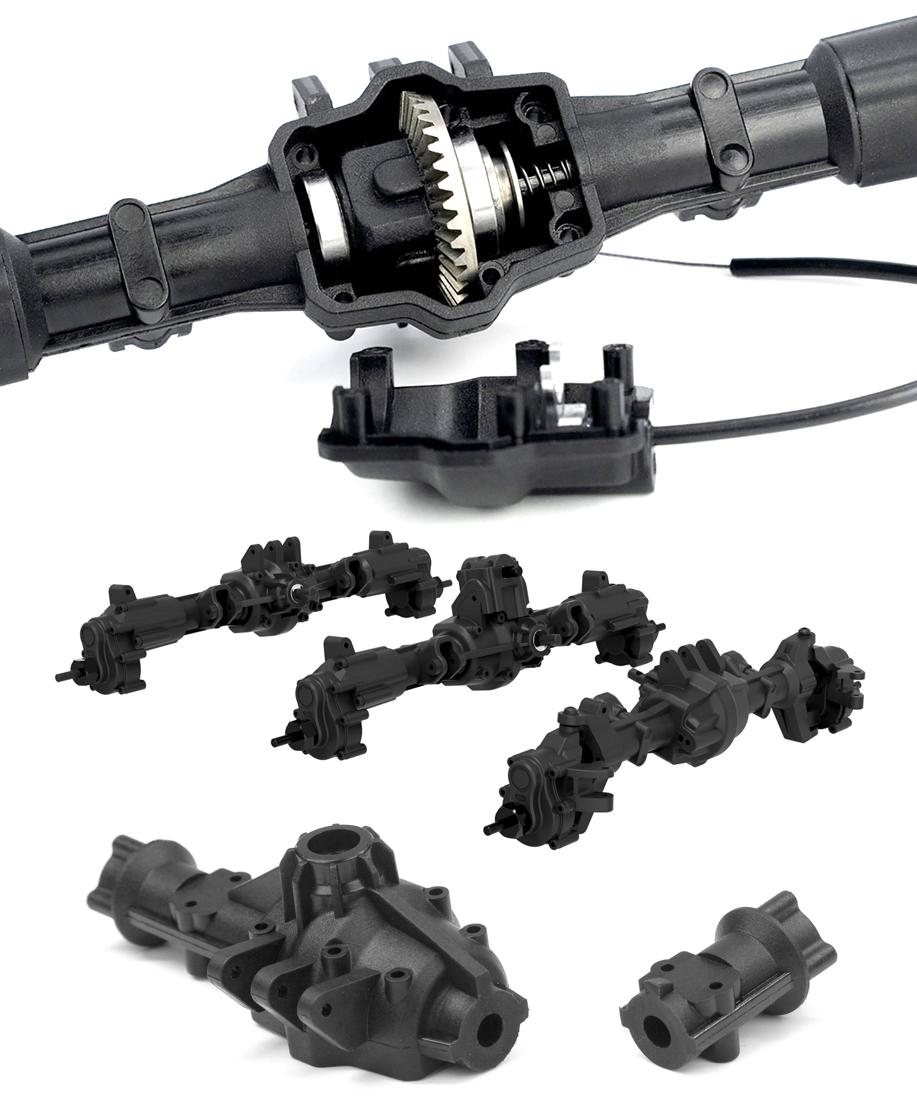 Crawling kit - EMO XL2 1/8 RTR Brushless kit (Grey)